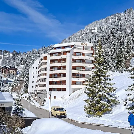 Apartment Confortable - 4 Personnes - Flaine Centre - Terrasse